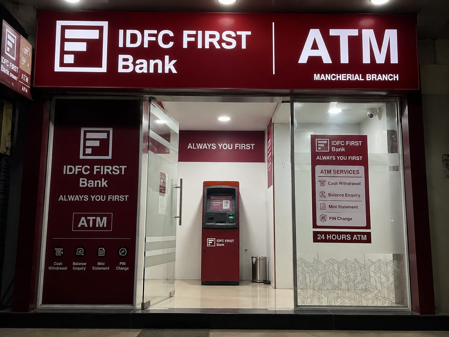 IDFC FIRST Bank ATM