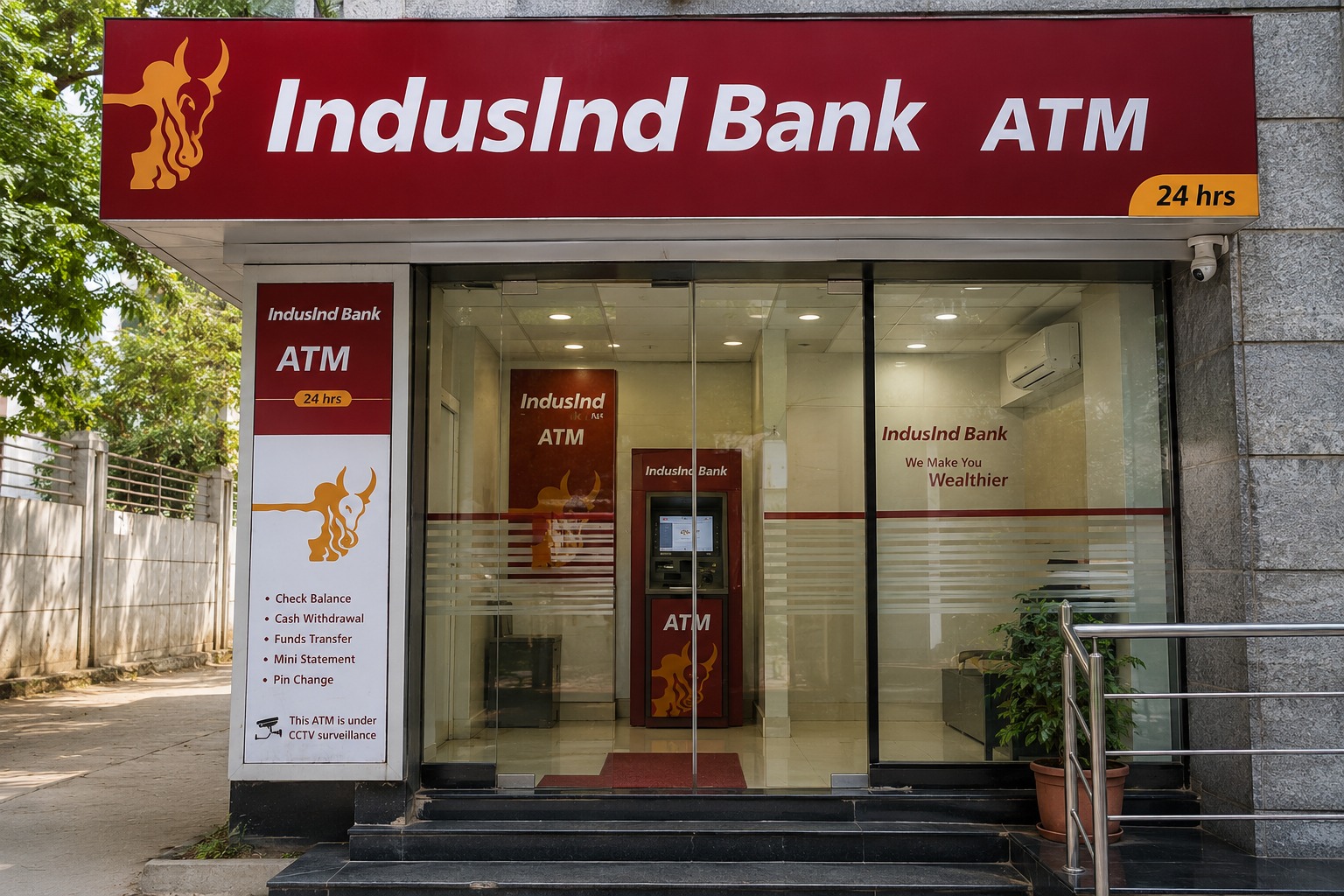 IndusInd Bank & ATM
